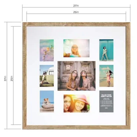9 Opening Natural Collage Frame by Studio D&eacute;cor&reg; {4}
