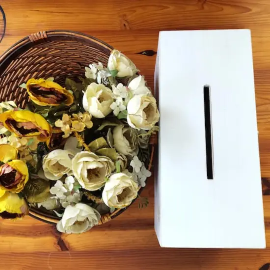 Whitewashed Card Box by Celebrate It&trade; {4}