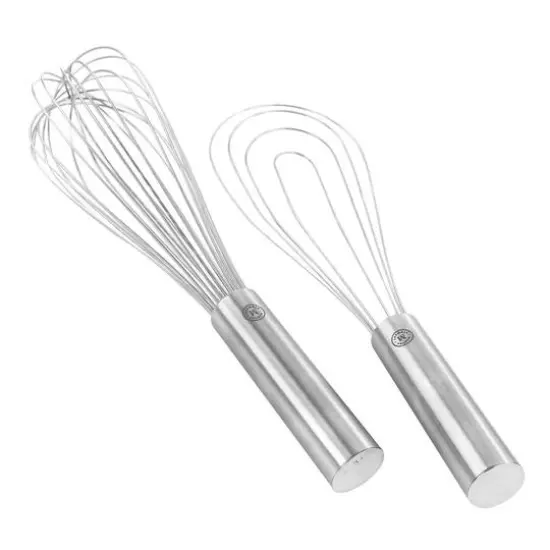 Martha Stewart Stainless Steel 2 Piece Whisk Set {1}