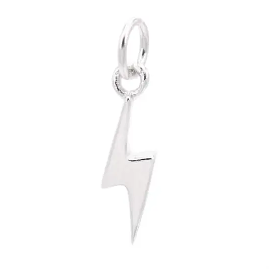 Sterling Silver Bolt Icon Charm by Bead Landing&trade; {1}