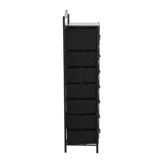 Household Essentials Victoria 54" 8-Drawer Narrow Dresser Black {6}