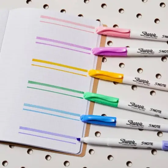 Sharpie&reg; S-Note&trade; 12 Color Chisel Tip Marker Set {5}