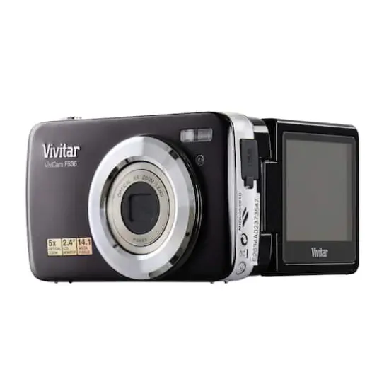Vivitar Vivicam Black ITwist F536 14.1 Megapixel Digital Camera {1}