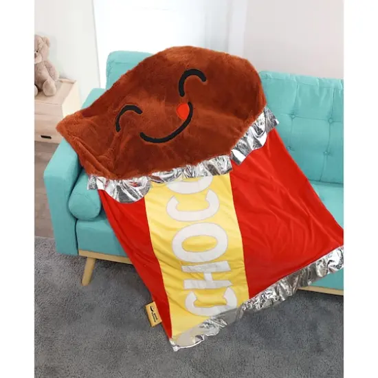 Good Banana&reg; Chocolate Bar Snuggly Plush Blanket {3}