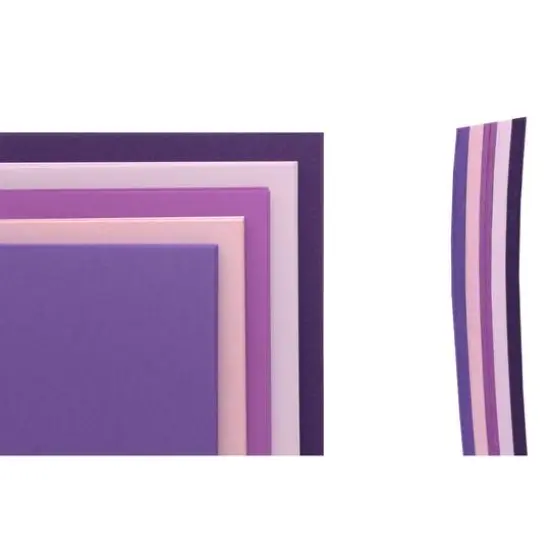 PA Paper&trade; Accents Purples Stash Pack 8.5" x 11" Cardstock, 40 sheets {3}