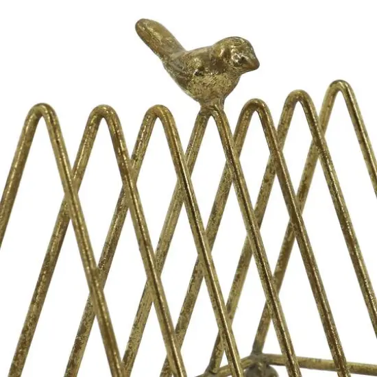 9.25" Gold Bird Magazine Rack by Ashland&reg; {3}