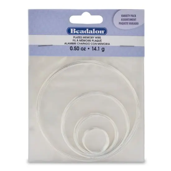 Beadalon&reg; Silver Memory Wire Set {1}