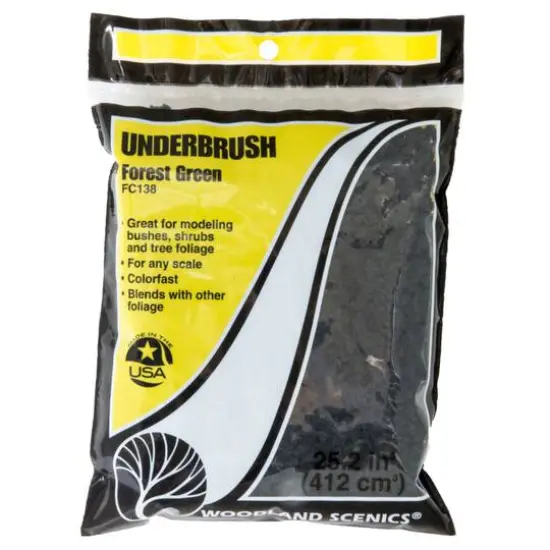 Woodland Scenics&reg; Forest Green Underbrush Groundcover {1}