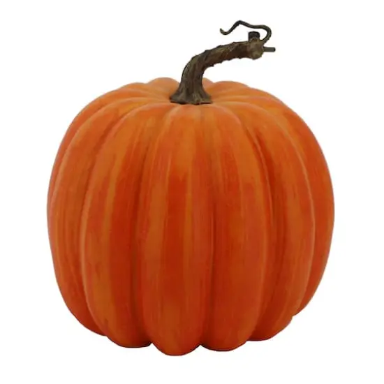 8.5" Orange Decorative Pumpkin by Ashland&reg; {1}