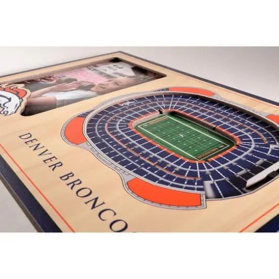NFL 3D StadiumViews Picture Frame Denver Broncos {5}