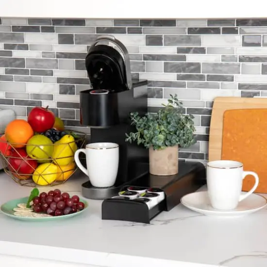 Mind Reader Black Compact Single Serve Coffee Pod Holder Coffee Station and Pod Capsule Storage Organizer {3}