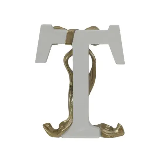 8.25" Gold Bow Monogram Letter by Ashland&reg; T {3}