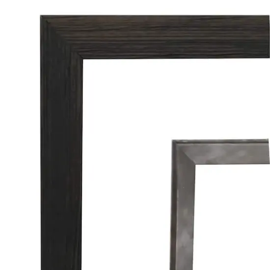 Expressions&trade; 5" x 7" Black & Silver Fillet Frame by Studio D&eacute;cor&reg; {3}