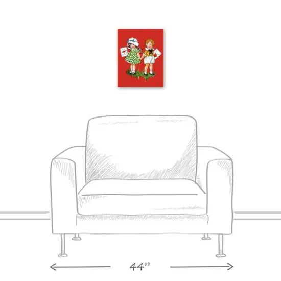 Be My Valentine 11" x 14" Canvas Wall Art {6}