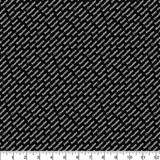 Friends Roll Call Precut Cotton Fabric {3}