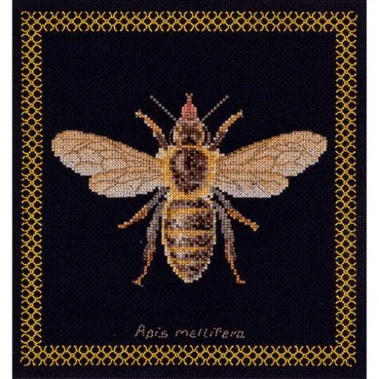 Thea Gouverneur Honey Bee Cross Stitch Kit {1}