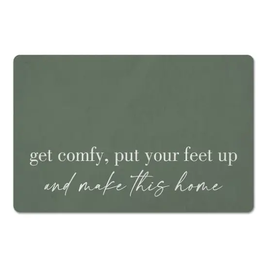 18" x 27" Get Comfy Feet Up Home Floor Mat {1}