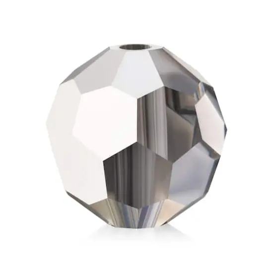 John Bead Preciosa 4mm Czech Crystal Glass Faceted Round Beads, 40ct. Labrador Halfcoat {1}