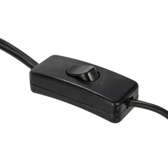 Hello Honey&reg; 28" Natural Handmade Paper Mache Table Lamp with Cotton Shade {8}