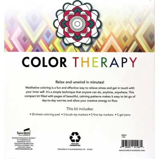 SpiceBox Sketch Plus Color Therapy Kit {4}