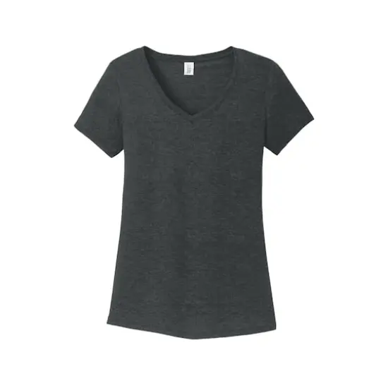 District&reg; Women's Perfect Tri&reg; V-Neck T-Shirt Black Frost {1}