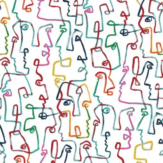 Surface Style Gestures Peel & Stick Wallpaper Crayon {1}