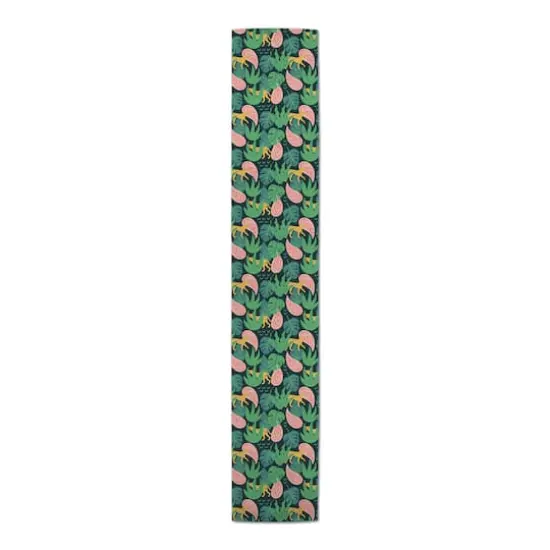 72'' Tropical Cheetahs Cotton Twill Table Runner {1}