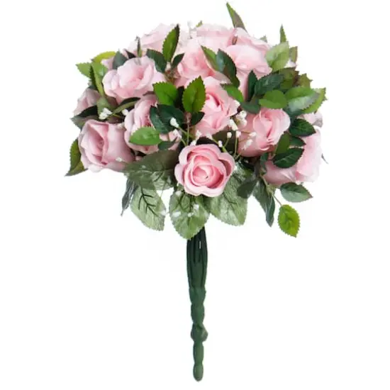 15" Pink Rose Bush by Ashland&reg; {1}