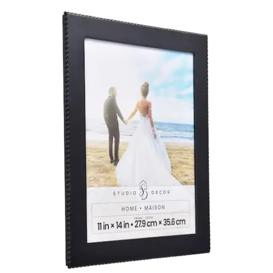 Home Black with Beaded Edge Wood Wall Frame by Studio D&eacute;cor&reg; {3}