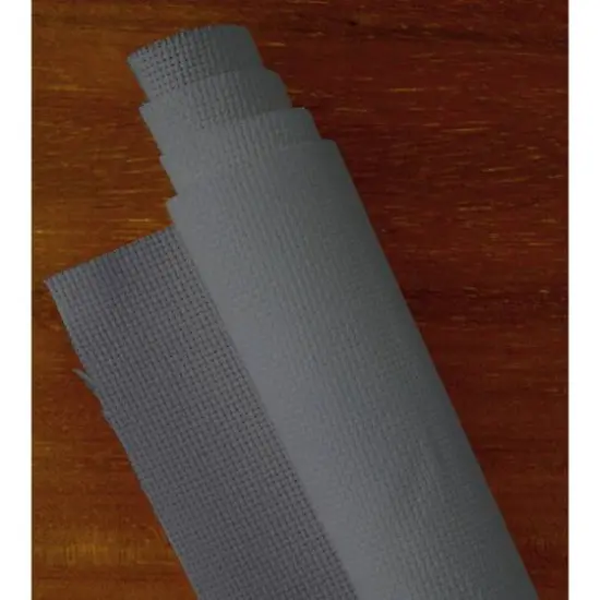 Essentials by Leisure Arts Dark Gray 14 Count Aida Cloth, 30" x 36" {3}