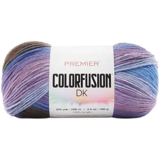 Premier&reg; Colorfusion&trade; DK Yarn Cotton Candy {1}