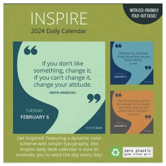 TF Publishing 2024 Inspire Daily Desktop Calendar {6}