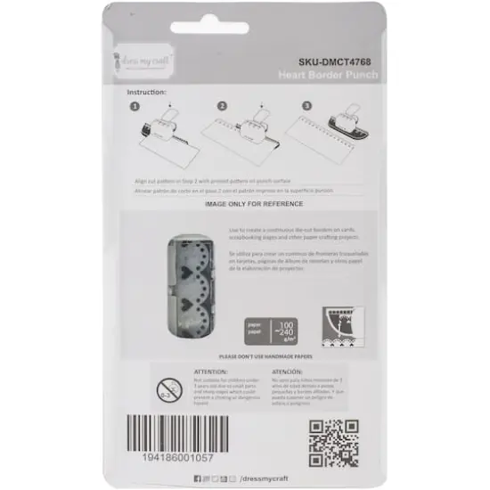 Dress My Craft&reg; Heart Border Punch {4}