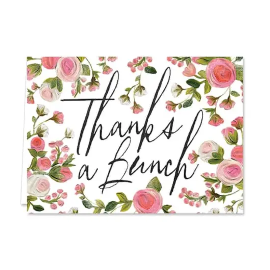 Hortense B. Hewitt Co. Chalkboard Floral Thank You Cards {8}