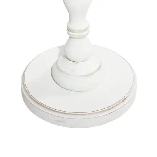 White Wood Farmhouse Birdcage, 44" x 14" x 14" {10}