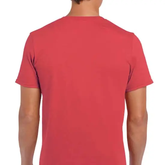 Gildan&reg; Heather Softstyle Adult Unisex T-Shirt Red {3}