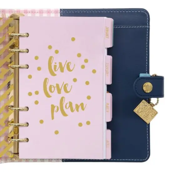 Carpe Diem Ditzy Floral Personal Planner {4}