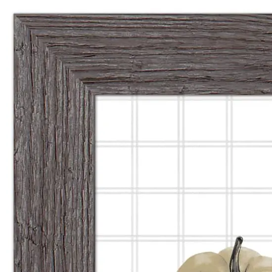 Autumn Pumpkins Western Gray Framed Print {4}