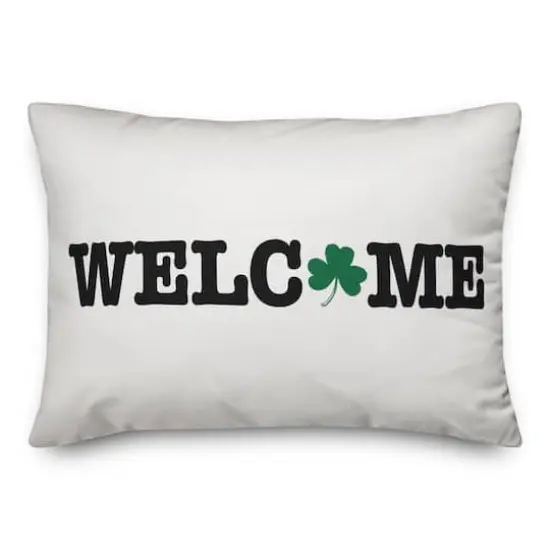 Welcome Pillow 14" x 20" Throw Pillow {3}
