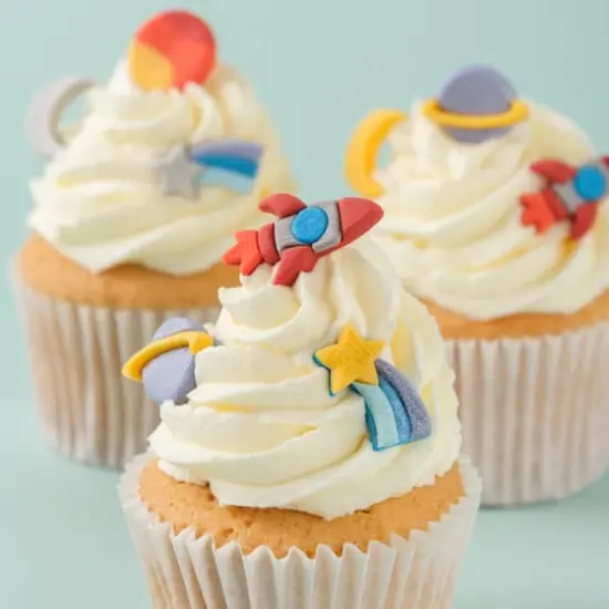 PME Cake Sweet Street&reg; Space Icing Decorations {4}