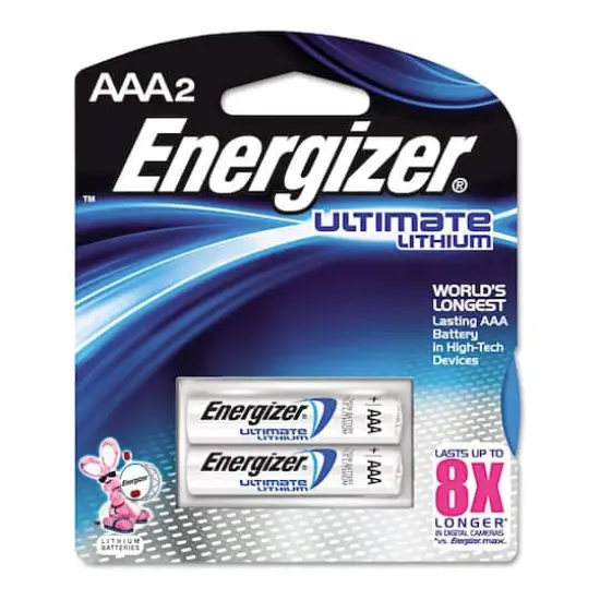 Energizer&reg; Ultimate Lithium AAA Batteries, 2ct. {1}