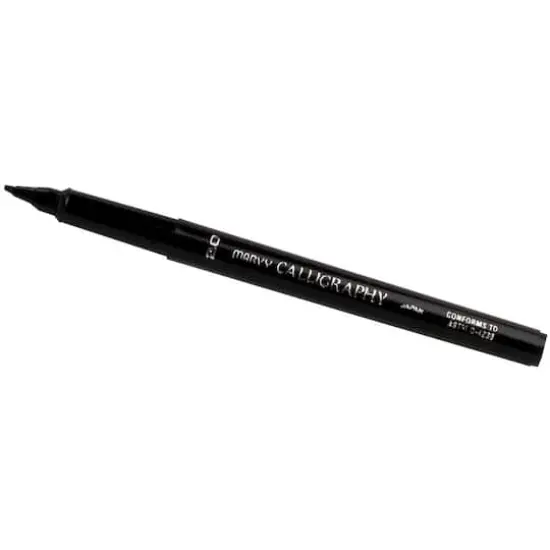 JAM Paper 2.0mm Calligraphy Pen, 2ct. Black {4}