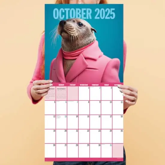 TF Publishing 2025 Pawsmopolitan Wall Calendar {6}