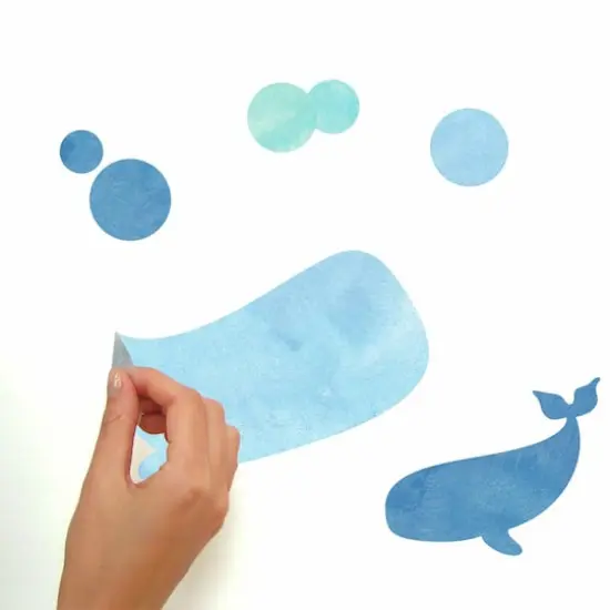 RoomMates I Whale Always Love You Peel & Stick Giant Wall Decals {6}