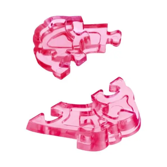 3D Crystal Puzzle - Disney Rapunzel (Pink): 39 Pcs {6}