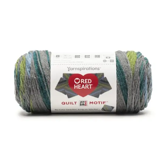 Red Heart® All in One™ Quilt Motif Yarn Cherished {1}