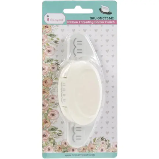 Dress My Craft&reg; Ribbon Threading Border Punch {1}