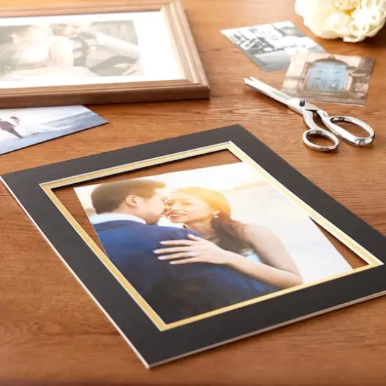 8.5" x 11" Document Mat by Studio D&eacute;cor&reg; Black {3}