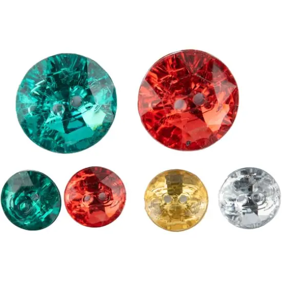 Favorite Findings&trade; Christmas Gem Button Mix {4}