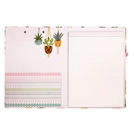 Steel Mill & Co.&reg; Succulents Clipboard Folio {3}